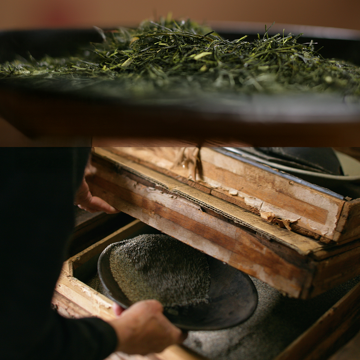 芳翠園 販売風景